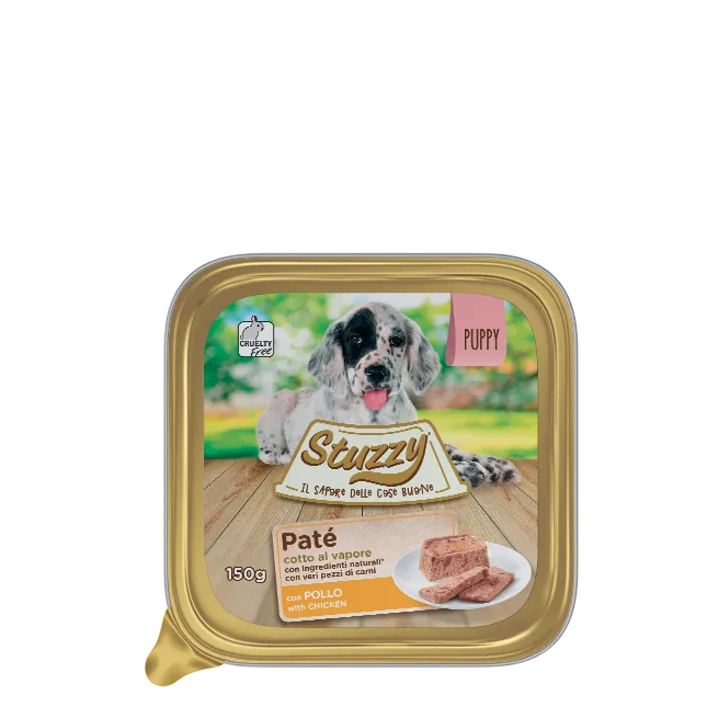 Stuzzy Paté Classico Pollo 150g – Cuccioli Stuzzy Paté Classico Pollo 150g – Cuccioli
